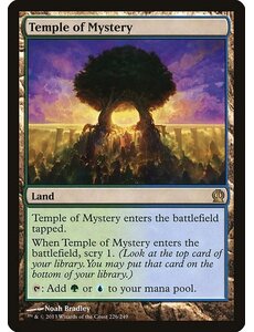 Magic: The Gathering Temple of Mystery (226) Lightly Played