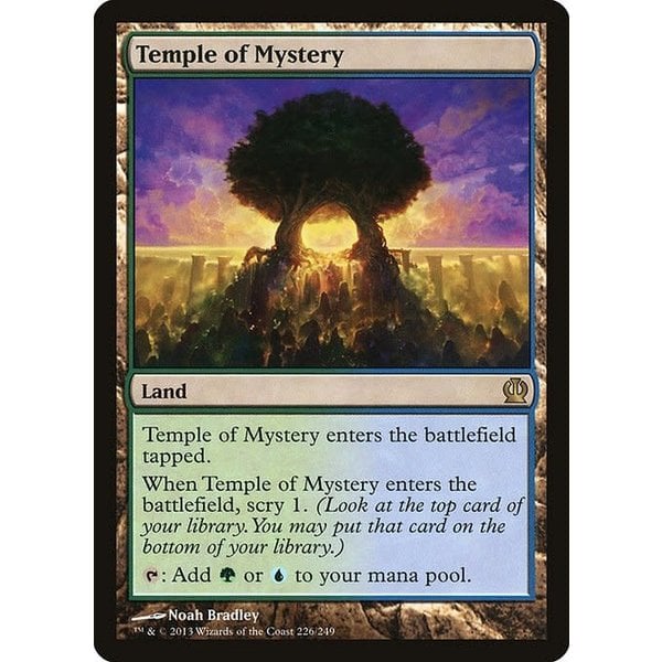 Magic: The Gathering Temple of Mystery (226) Lightly Played