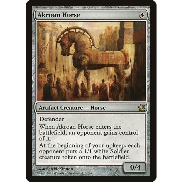 Magic: The Gathering Akroan Horse (210) Lightly Played