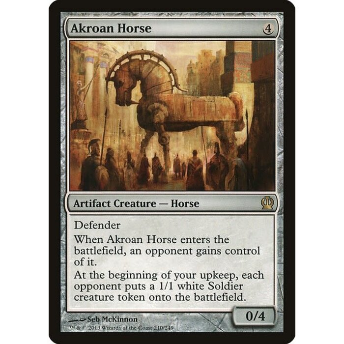 Magic: The Gathering Akroan Horse (210) Lightly Played