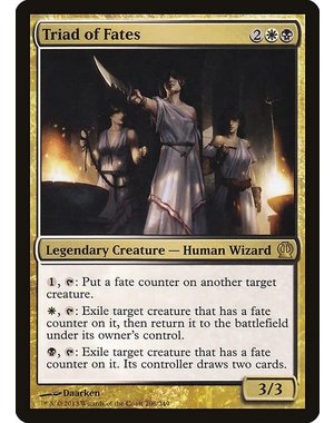 Magic: The Gathering Triad of Fates (206) Lightly Played