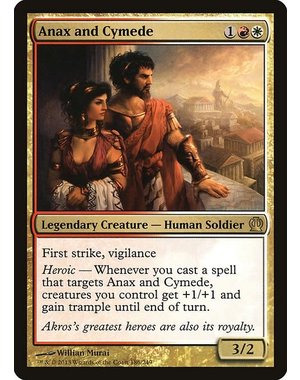 Magic: The Gathering Anax and Cymede (186) Lightly Played