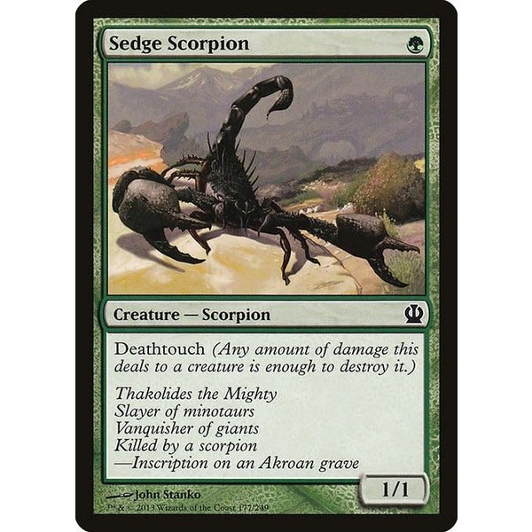 Magic: The Gathering Sedge Scorpion (177) Lightly Played