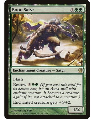 Magic: The Gathering Boon Satyr (152) Moderately Played Foil