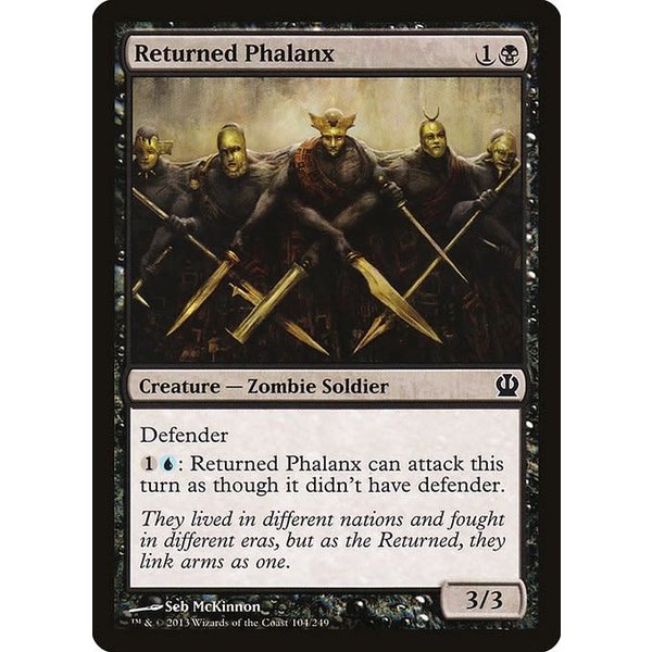 Magic: The Gathering Returned Phalanx (104) Lightly Played Foil