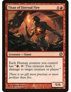 Magic: The Gathering Titan of Eternal Fire (144) Lightly Played