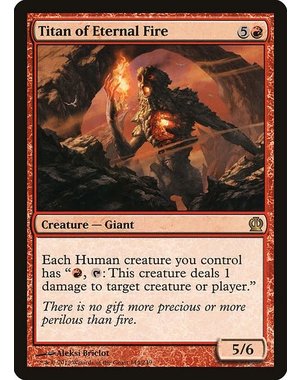 Magic: The Gathering Titan of Eternal Fire (144) Lightly Played