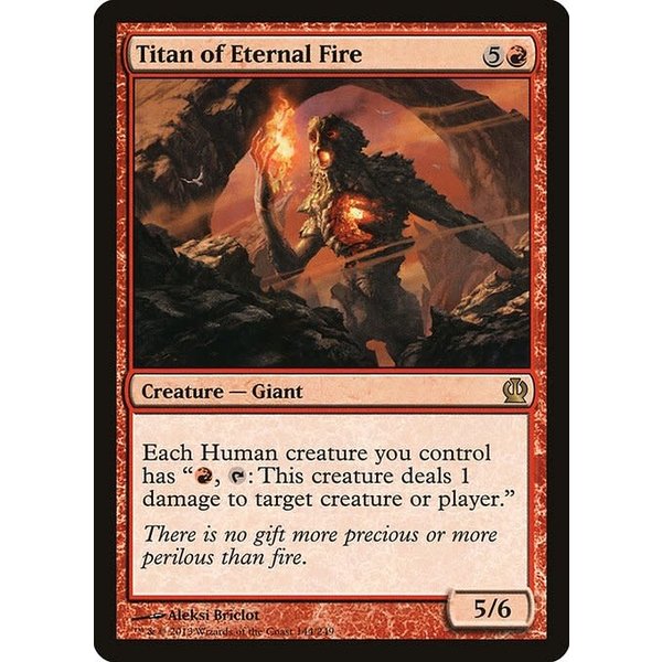 Magic: The Gathering Titan of Eternal Fire (144) Near Mint