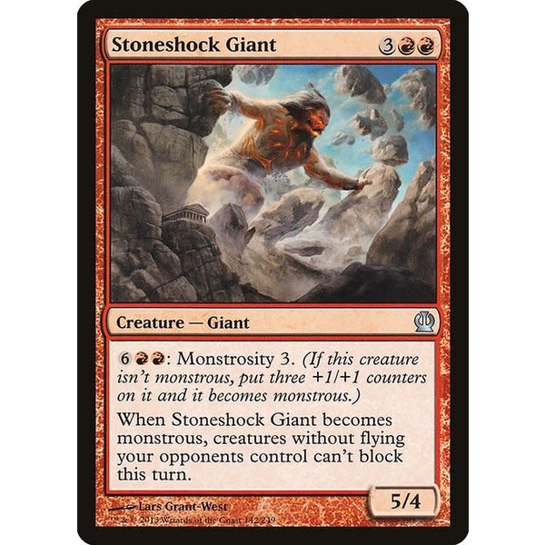 Magic: The Gathering Stoneshock Giant (142) Lightly Played