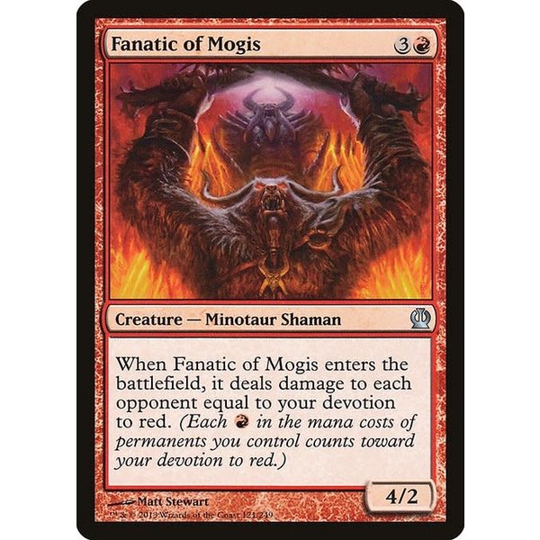 Magic: The Gathering Fanatic of Mogis (121) Heavily Played