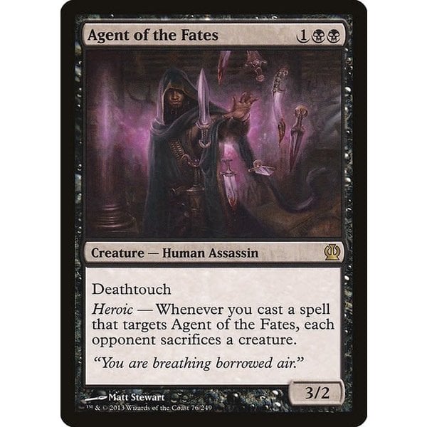 Magic: The Gathering Agent of the Fates (076) Lightly Played