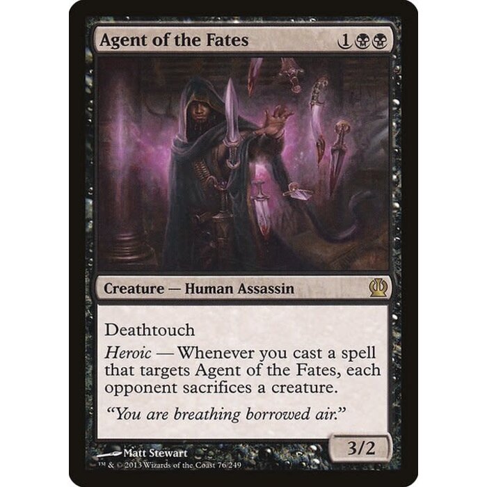 Magic: The Gathering Agent of the Fates (076) Lightly Played