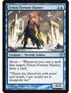 Magic: The Gathering Triton Fortune Hunter (069) Lightly Played