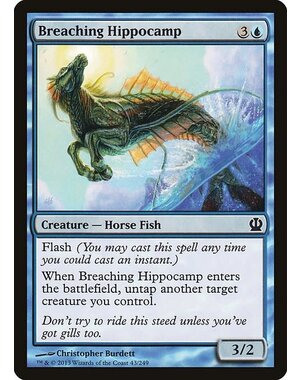 Magic: The Gathering Breaching Hippocamp (043) Moderately Played