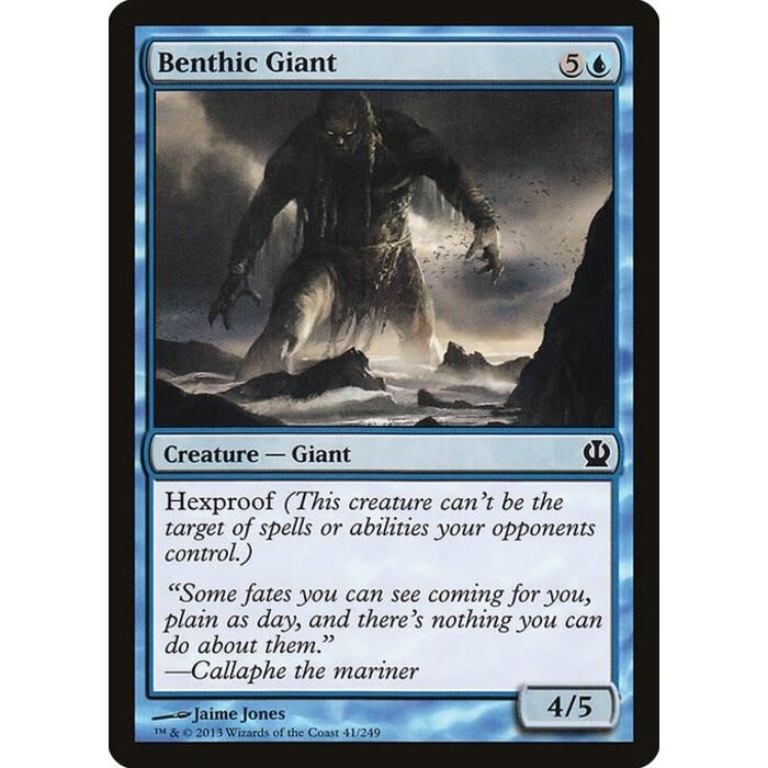 Magic: The Gathering Benthic Giant (041) Lightly Played