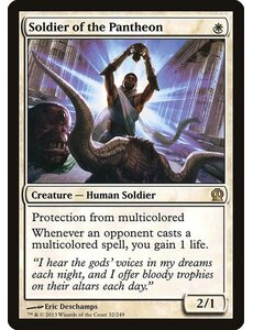 Magic: The Gathering Soldier of the Pantheon (032) Lightly Played