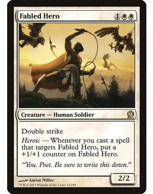 Magic: The Gathering Fabled Hero (012) Lightly Played