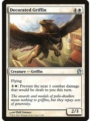 Magic: The Gathering Decorated Griffin (007) Lightly Played