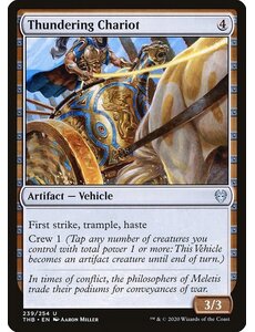 Magic: The Gathering Thundering Chariot (239) Lightly Played