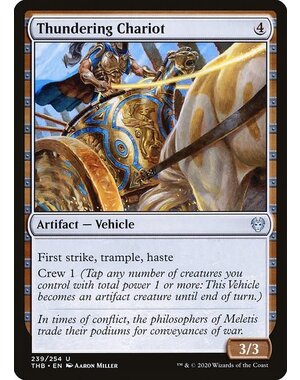 Magic: The Gathering Thundering Chariot (239) Lightly Played