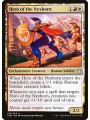Magic: The Gathering Hero of the Nyxborn (219) Lightly Played