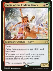 Magic: The Gathering Gallia of the Endless Dance (217) Lightly Played
