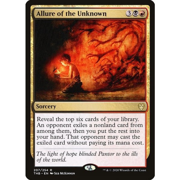 Magic: The Gathering Allure of the Unknown (207) Lightly Played