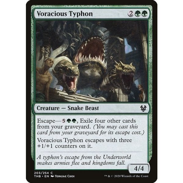 Magic: The Gathering Voracious Typhon (203) Lightly Played