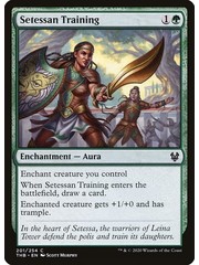 Magic: The Gathering Setessan Training (201) Lightly Played