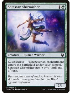 Magic: The Gathering Setessan Skirmisher (200) Lightly Played