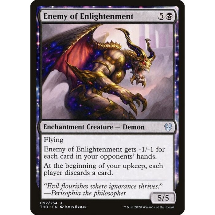 Magic: The Gathering Enemy of Enlightenment (092) Lightly Played