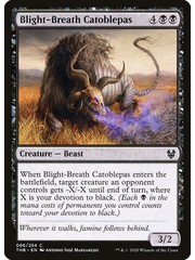 Magic: The Gathering Blight-Breath Catoblepas (086) Lightly Played