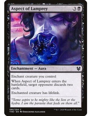 Magic: The Gathering Aspect of Lamprey (085) Lightly Played