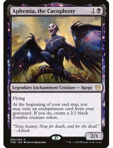 Magic: The Gathering Aphemia, the Cacophony (084) Lightly Played
