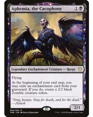 Magic: The Gathering Aphemia, the Cacophony (084) Lightly Played Foil