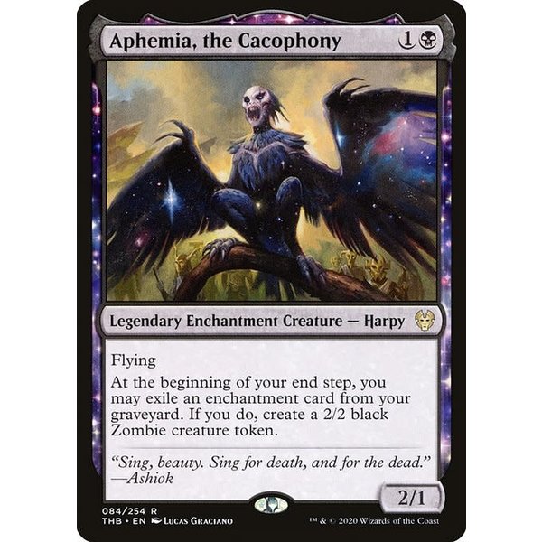 Magic: The Gathering Aphemia, the Cacophony (084) Lightly Played Foil