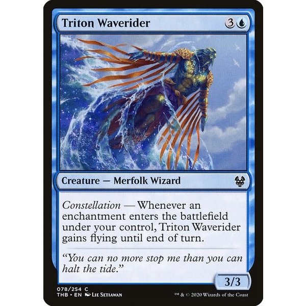 Magic: The Gathering Triton Waverider (078) Lightly Played