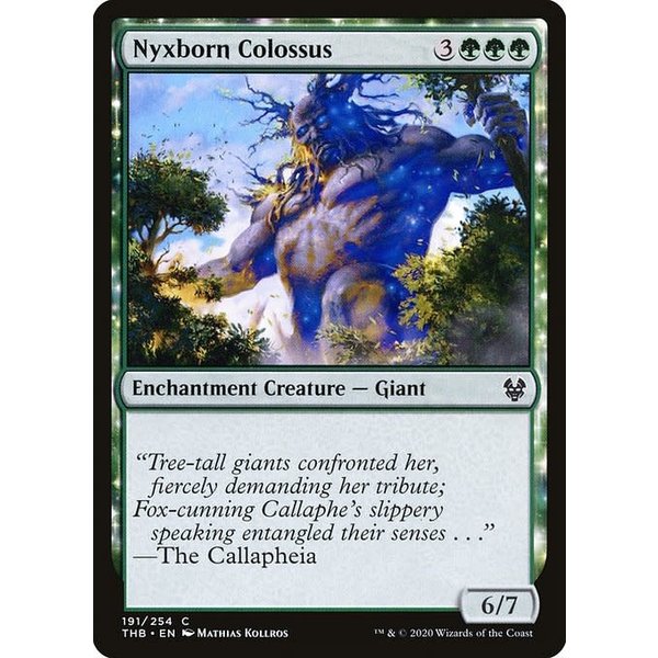 Magic: The Gathering Nyxborn Colossus (191) Lightly Played