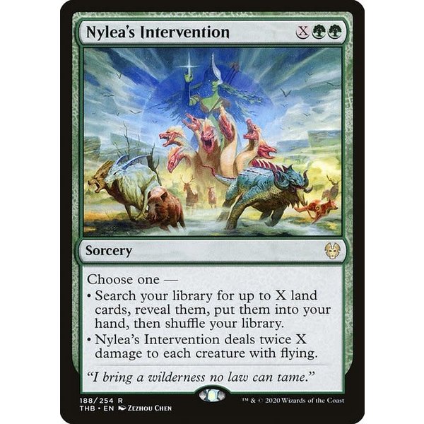 Magic: The Gathering Nylea's Intervention (188) Lightly Played