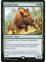 Magic: The Gathering Nessian Boar (181) Lightly Played