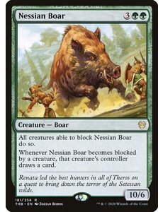Magic: The Gathering Nessian Boar (181) Lightly Played