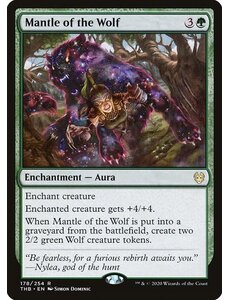 Magic: The Gathering Mantle of the Wolf (178) Lightly Played