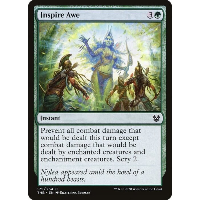Magic: The Gathering Inspire Awe (175) Lightly Played