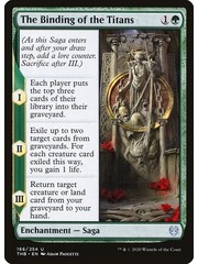 Magic: The Gathering The Binding of the Titans (166) Lightly Played