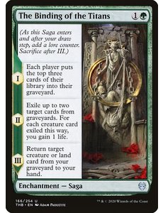 Magic: The Gathering The Binding of the Titans (166) Lightly Played