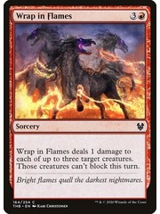 Magic: The Gathering Wrap in Flames (164) Lightly Played