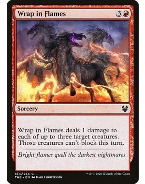 Magic: The Gathering Wrap in Flames (164) Lightly Played