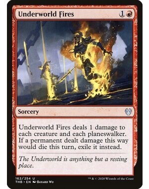 Magic: The Gathering Underworld Fires (162) Lightly Played