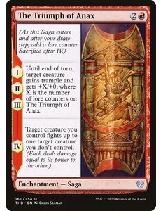 Magic: The Gathering The Triumph of Anax (160) Lightly Played