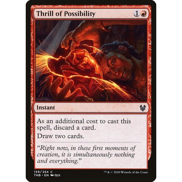 Magic: The Gathering Thrill of Possibility (159) Lightly Played